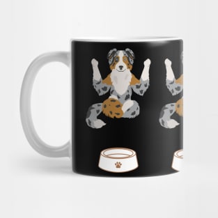 Australian shepherd dog cute pattern Mug